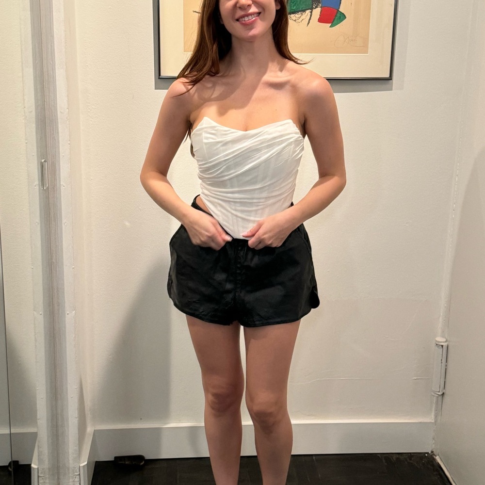 White mesh corset size xs